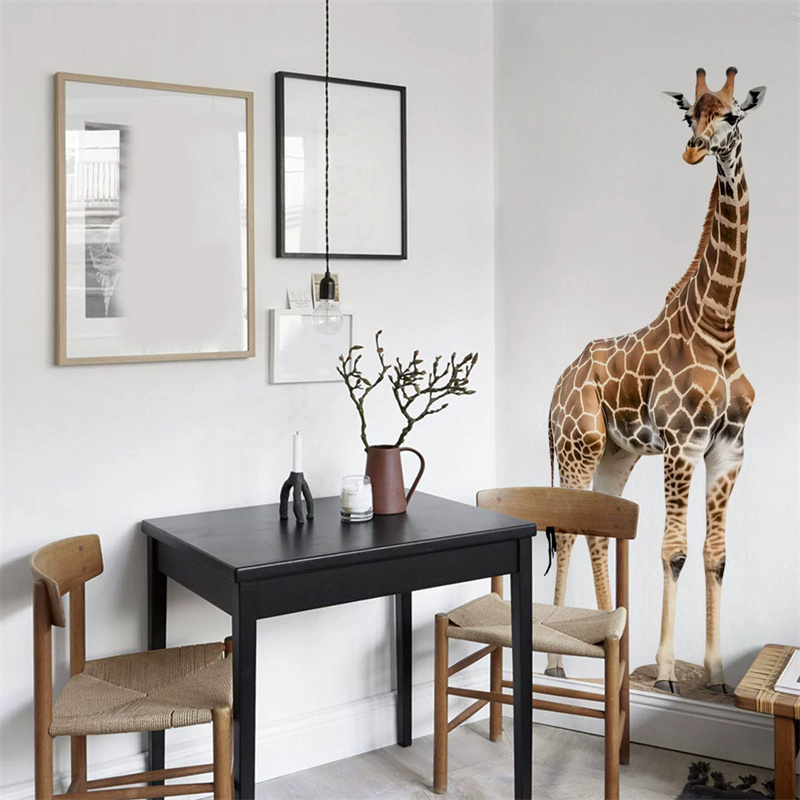 Adesivo grande con giraffa e a - Baby Nursery Labels recensione e prezzo