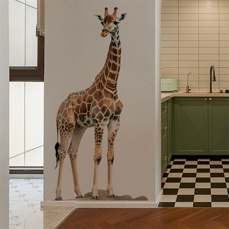 Adesivo grande con giraffa e a - Baby Nursery Labels recensione e prezzo