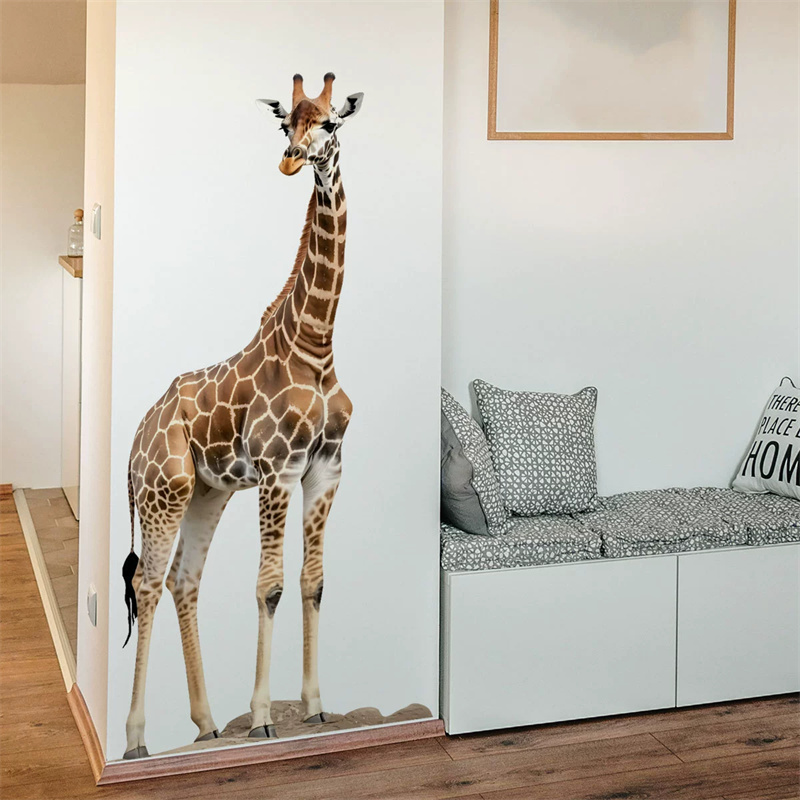 Adesivo grande con giraffa e a - Baby Nursery Labels recensione e prezzo